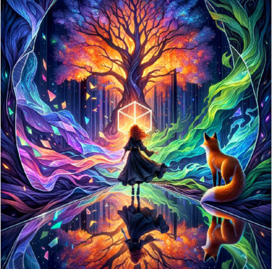 Der Kaleidoskop Spiegelwald
